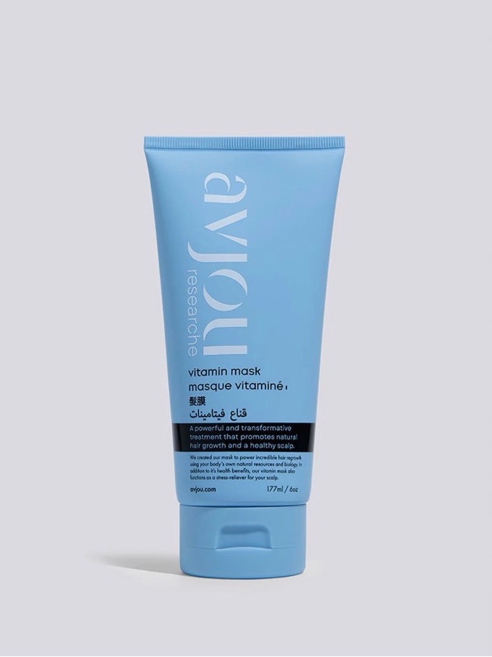 AVJOU RESEARCHE VITAMIN HAIR MASK FOR HAIR DENSITY & DEEP NOURISHMENT New 6oz